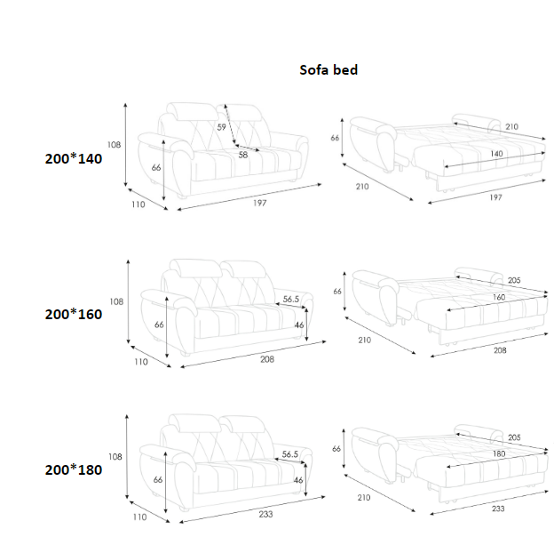 Antares Nova Sofa Bed