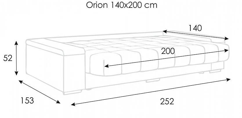 Orion Nova Sofa Bed