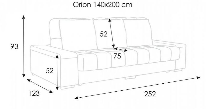 Orion Nova Sofa Bed