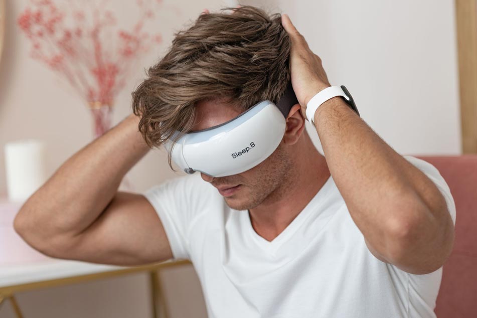 Power Eyes Massager - Kabelloser Massager mit Erwärmungsfunktion